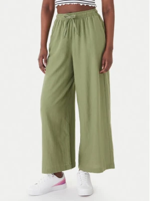 Roxy Spodnie materiałowe Lekeitio Break ERJNP03545 Zielony Wide Leg