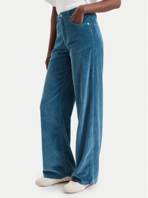 Roxy Spodnie materiałowe Surf Crush ERJNP03727 Niebieski Relaxed Fit