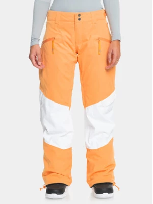 Roxy Spodnie narciarskie Ckwoodrose Pt Snpt ERJTP03260 Pomarańczowy Regular Fit