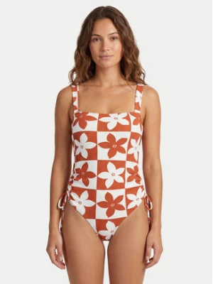 Roxy Strój kąpielowy Hazy Days ERJX103785 Pomarańczowy