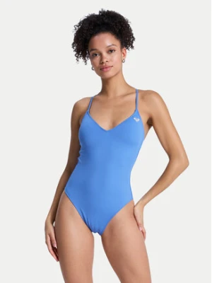 Roxy Strój kąpielowy Solid Essentials ERJX103796 Błękitny