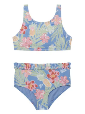 Roxy Strój kąpielowy Tropical Story ERLX203221 Niebieski