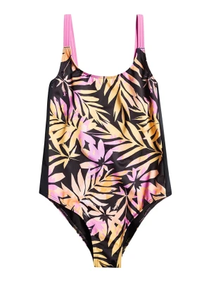 Roxy Strój kąpielowy w kolorze czarno-jasnoróżowym rozmiar: 176