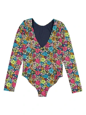 Roxy Strój kąpielowy w kolorze granatowym ze wzorem rozmiar: 164