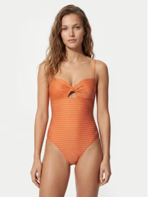 Roxy Strój kąpielowy Wavy Baby ERJX103793 Pomarańczowy