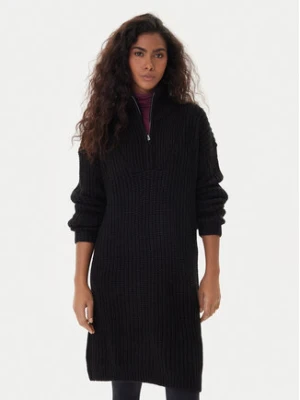 Roxy Sukienka dzianinowa Home Again SD ERJKD03535 Czarny Regular Fit