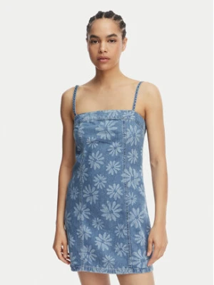 Roxy Sukienka jeansowa Dreamy Daze ERJDD03011 Niebieski Regular Fit