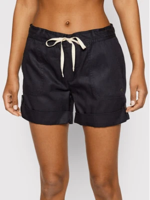 Roxy Szorty materiałowe Life Is Sweeter ERJNS03389 Czarny Regular Fit