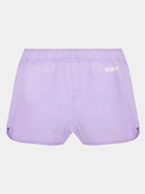 Roxy Szorty plażowe ERGBS03107 Fioletowy Regular Fit