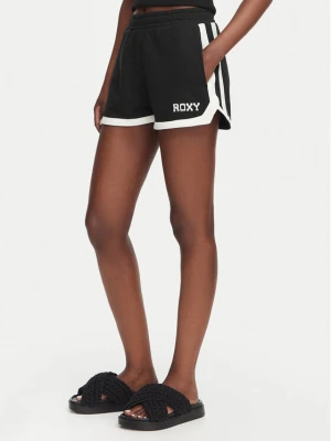 Roxy Szorty sportowe Essential Energy ERJFB03441 Czarny Regular Fit