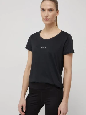 Roxy t-shirt damski kolor czarny