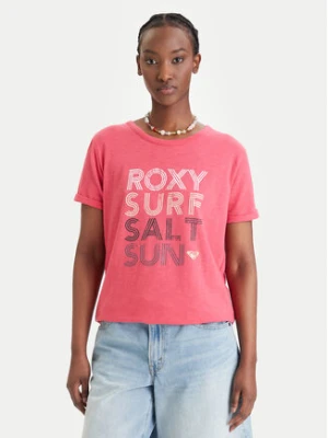 Zdjęcie produktu Roxy T-Shirt ERJZT06024 Różowy Regular Fit