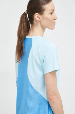 Roxy t-shirt treningowy See The Good kolor niebieski