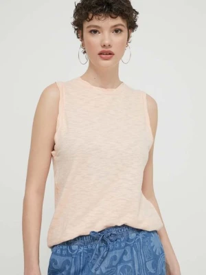 Roxy top damski kolor pomarańczowy ERJKT03980