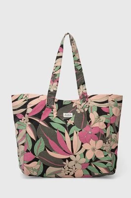 Roxy torba plażowa kolor fioletowy ERJBT03370