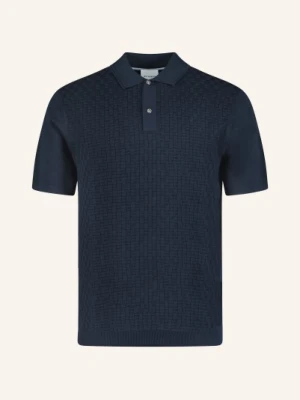 Roy Robson Dzianinowa Koszulka Polo blau