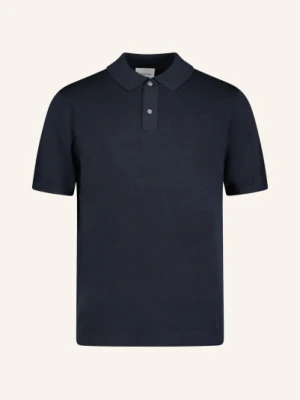 Roy Robson Dzianinowa Koszulka Polo blau