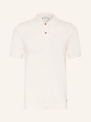 Roy Robson Dzianinowa Koszulka Polo weiss