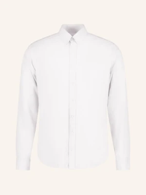 Roy Robson Koszula Slim Fit Z Lnu weiss