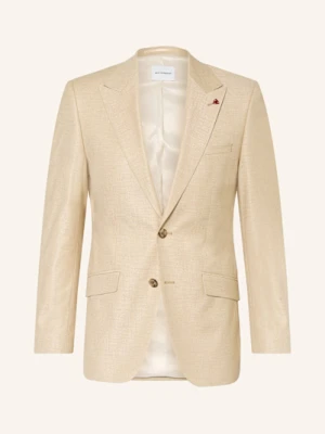 Roy Robson Marynarka Garniturowa Slim Fit braun