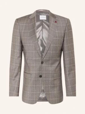 Roy Robson Marynarka Garniturowa Slim Fit braun