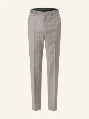 Roy Robson Spodnie Garniturowe O Kroju Slim Fit braun