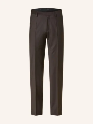 Roy Robson Spodnie Garniturowe O Kroju Slim Fit braun