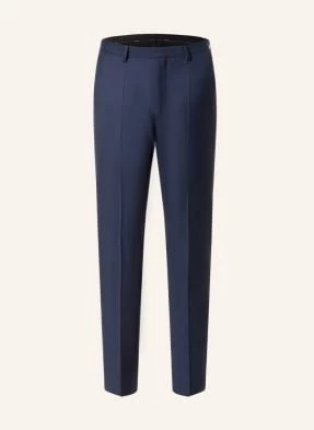 Roy Robson Spodnie Garniturowe Slim Fit blau