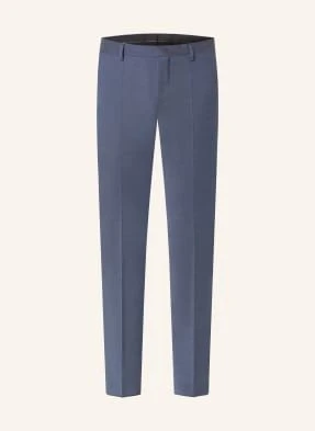 Roy Robson Spodnie Garniturowe Slim Fit blau