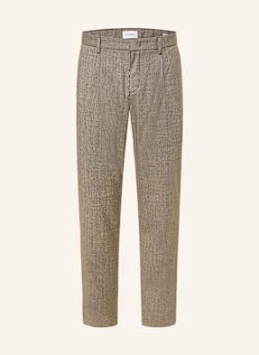 Roy Robson Spodnie Garniturowe Slim Fit braun