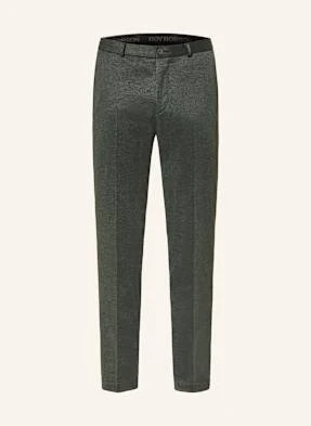 Roy Robson Spodnie Garniturowe Slim Fit gruen