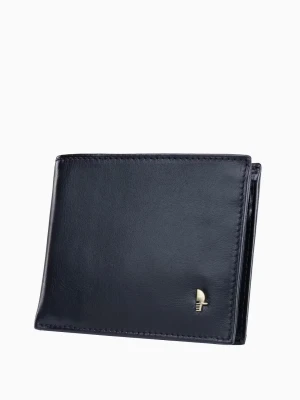 Rozkładany portfel męski skórzany Puccini