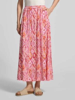 Rozkloszowana długa spódnica z czystej wiskozy model 'EASY JOY' Vero Moda