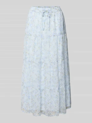 Rozkloszowana długa spódnica z elastycznym pasem model 'LELIZA' Only