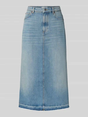 Rozkloszowana spódnica jeansowa z czystej Bawełna Marc O'Polo