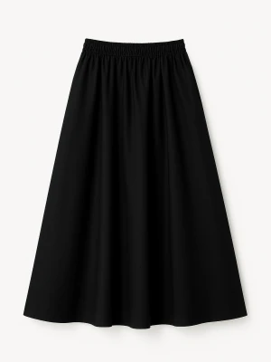 Rozkloszowana spódnica maxi z bawełny Serena LAÏF