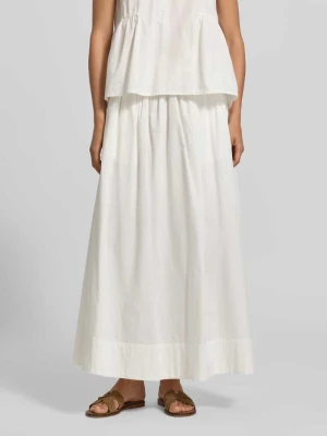 Rozkloszowana spódnica maxi z czystej bawełny model 'BLAIR' Selected Femme