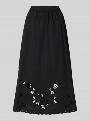 Rozkloszowana spódnica maxi z czystej bawełny model 'CARAVAN' Weekend Max Mara