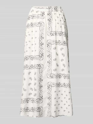 Rozkloszowana spódnica maxi z czystej bawełny model 'CARAVAN' Weekend Max Mara