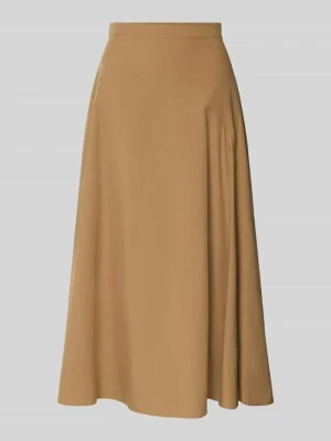 Rozkloszowana spódnica maxi z czystej bawełny model 'ZATTERA' Weekend Max Mara
