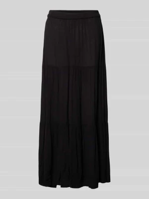 Rozkloszowana spódnica maxi z czystej wiskozy model 'MIKKA' Only