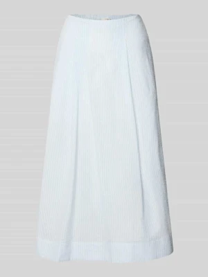 Rozkloszowana spódnica midi z czystej bawełny ekologicznej model 'HANNAH' Selected Femme