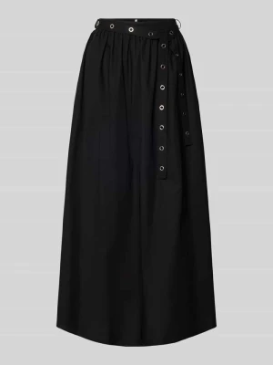 Rozkloszowana spódnica midi z czystej bawełny model 'C_VIDOL' Boss Orange