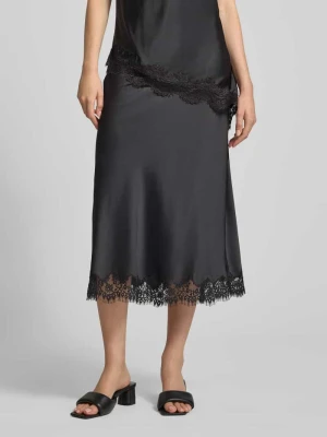 Rozkloszowana spódnica midi z elastycznym pasem model 'JESSA' Pieces