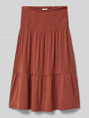 Rozkloszowana spódnica midi z mieszanki lyocellu s.Oliver RED LABEL