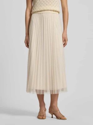 Rozkloszowana spódnica midi z plisami s.Oliver BLACK LABEL