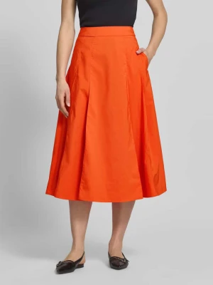 Rozkloszowana spódnica midi z ukrytym zamkiem błyskawicznym model 'JAELYN' Essentiel Antwerp