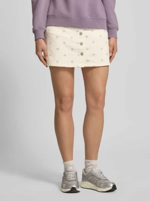 Rozkloszowana spódnica mini z czystej bawełny model 'NAOMI' Only