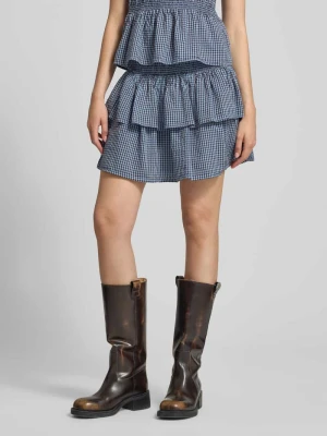 Rozkloszowana spódnica mini z mieszanki bawełny Marc O'Polo DENIM
