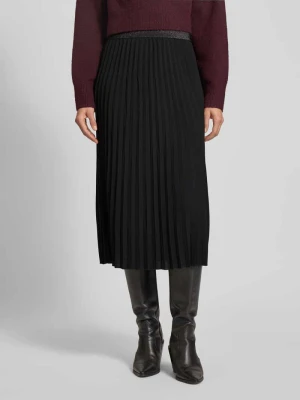 Rozkloszowana spódnica plisowana z elastycznym pasem Tom Tailor